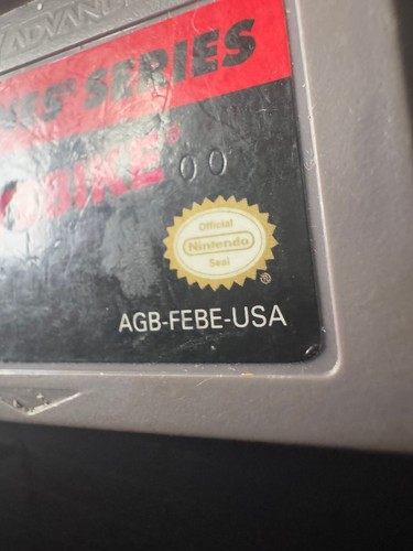Excitebike Classic NES Series (Nintendo Game Boy Advance, 2004) Loose Cart Teste - Picture 2 of 6