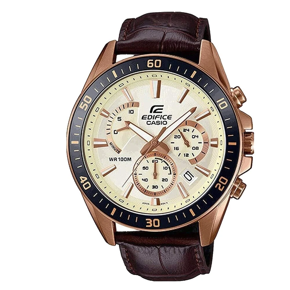 Caja de Oro Casio Edifice Relojes de pulsera
