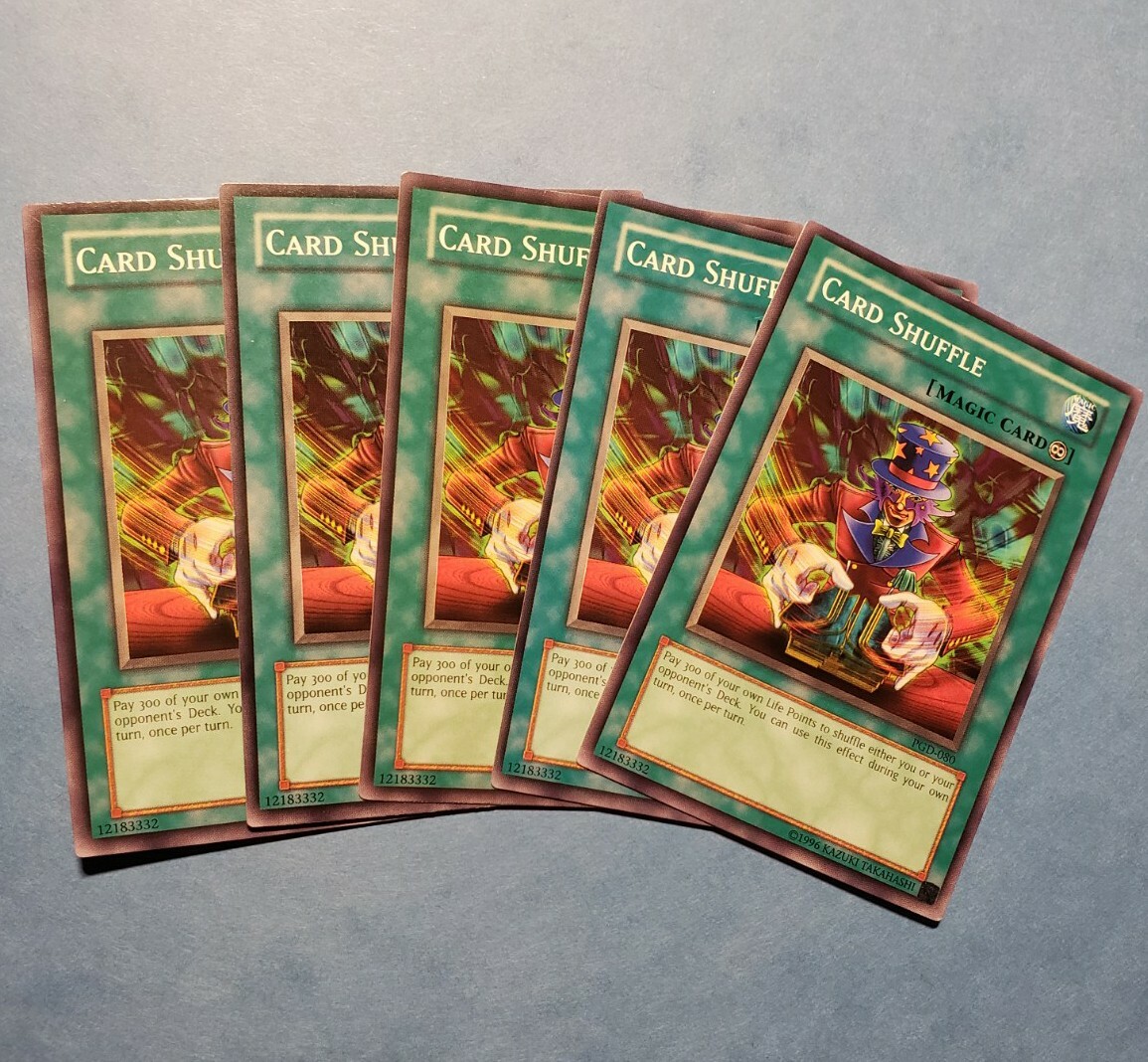 *Lot of 5* - Yugioh - PGD-080 - Card Shuffle - NEAR MINT/MINT