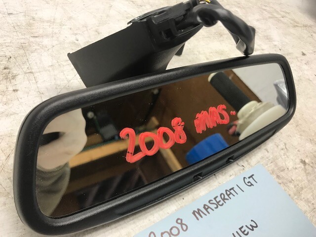2008 Maserati Gran Turismo M145 OEM REARVIEW REAR VIEW INTERIOR MIRROR 08-13