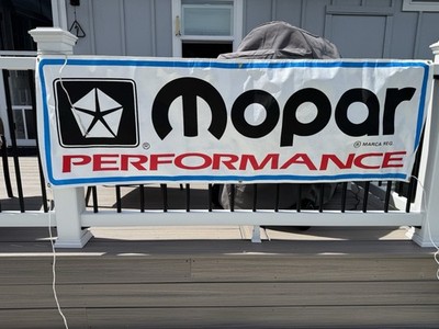 Mopar Performance Event Sign, NIB Barn Find 2 x6  