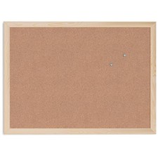 Stylish Birch Wood Frame Bulletin Board