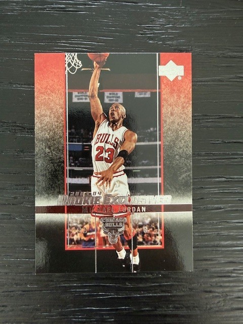 2003 Upper Deck Rookie Exclusives #60 Bulls Michael Jordan MT