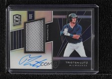 2020 Panini Chronicles Spectra Prospect Jersey 96/199 Tristen Lutz Auto 0cv