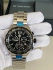 Tag Heuer 43mm Formula 1 Quartz Chronograph Black Dial Men Watch CAZ1010.BA0842