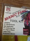 MANIC PANIC Hair Dye Tool Kit Brush Gloves & Cap Opened Dye Your Hair Today Lot — photo 4
