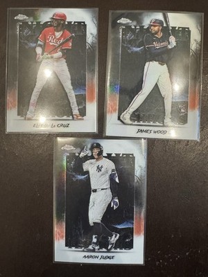 2025 Topps Chrome Update Aaron Judge, James Wood & Elly De La Cruz Night Terror!