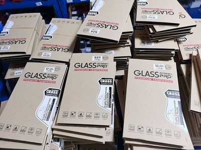 1-Pack 3D Tempered Glass Screen Protector for Samsung Galaxy S25 S24 S23 S22 S21