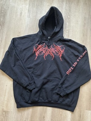 Bleed The Sky Rot In Flesh Single Hoodie Black Sz. 2XL Rare Metal