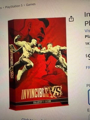 Invincible VS PS5 collectors edition (EXCLUSIVE AMAZON)