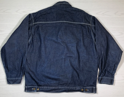 Vintage Sean John Denim Jacket Men XXL Blue Trucker Cotton Pockets