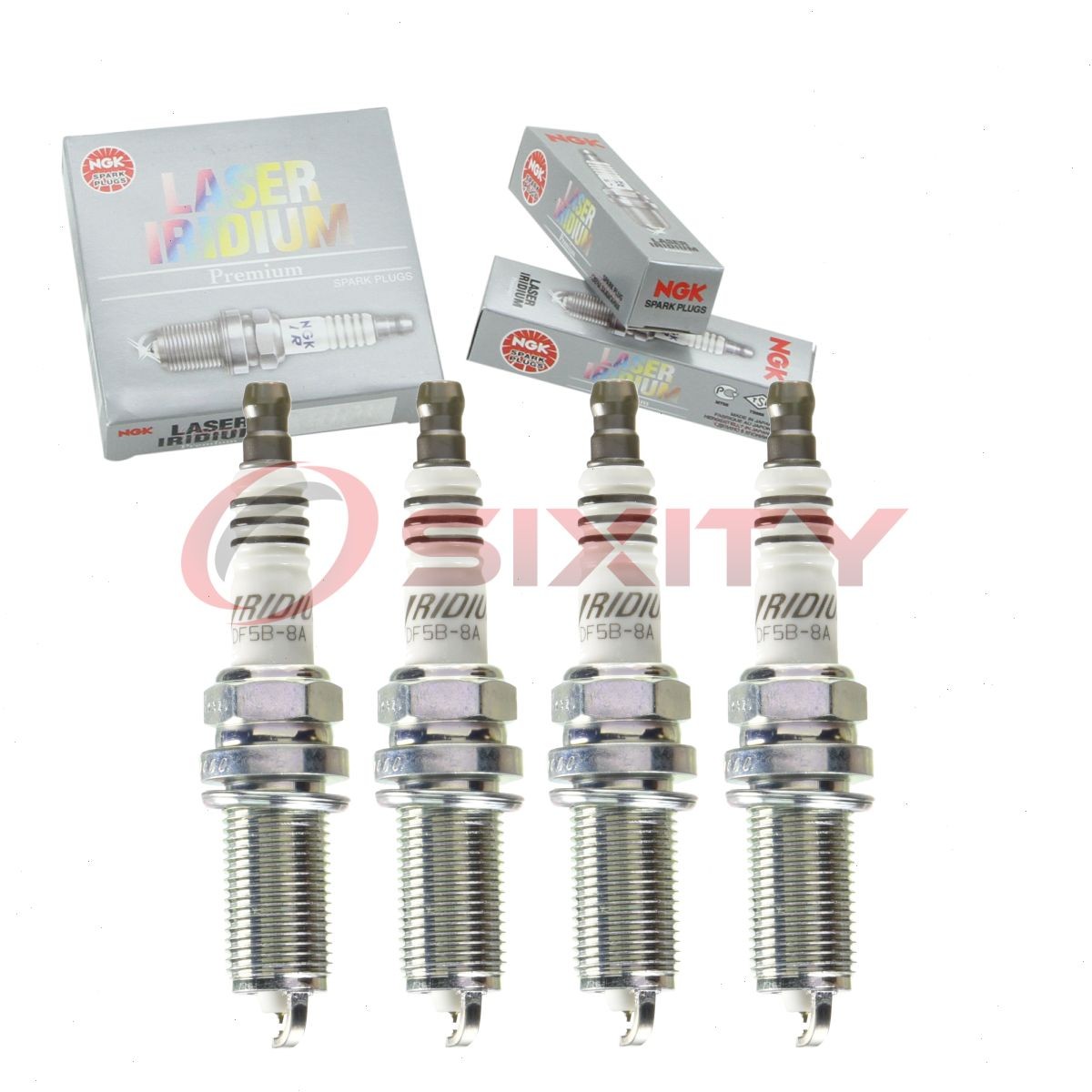 4 pc NGK Laser Iridium Spark Plugs for 2012-2017 Toyota Camry 2.5L L4 zh