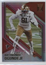 2021 Panini Donruss Elite Rookies Pink Adetokunbo Ogundeji #155 0b3