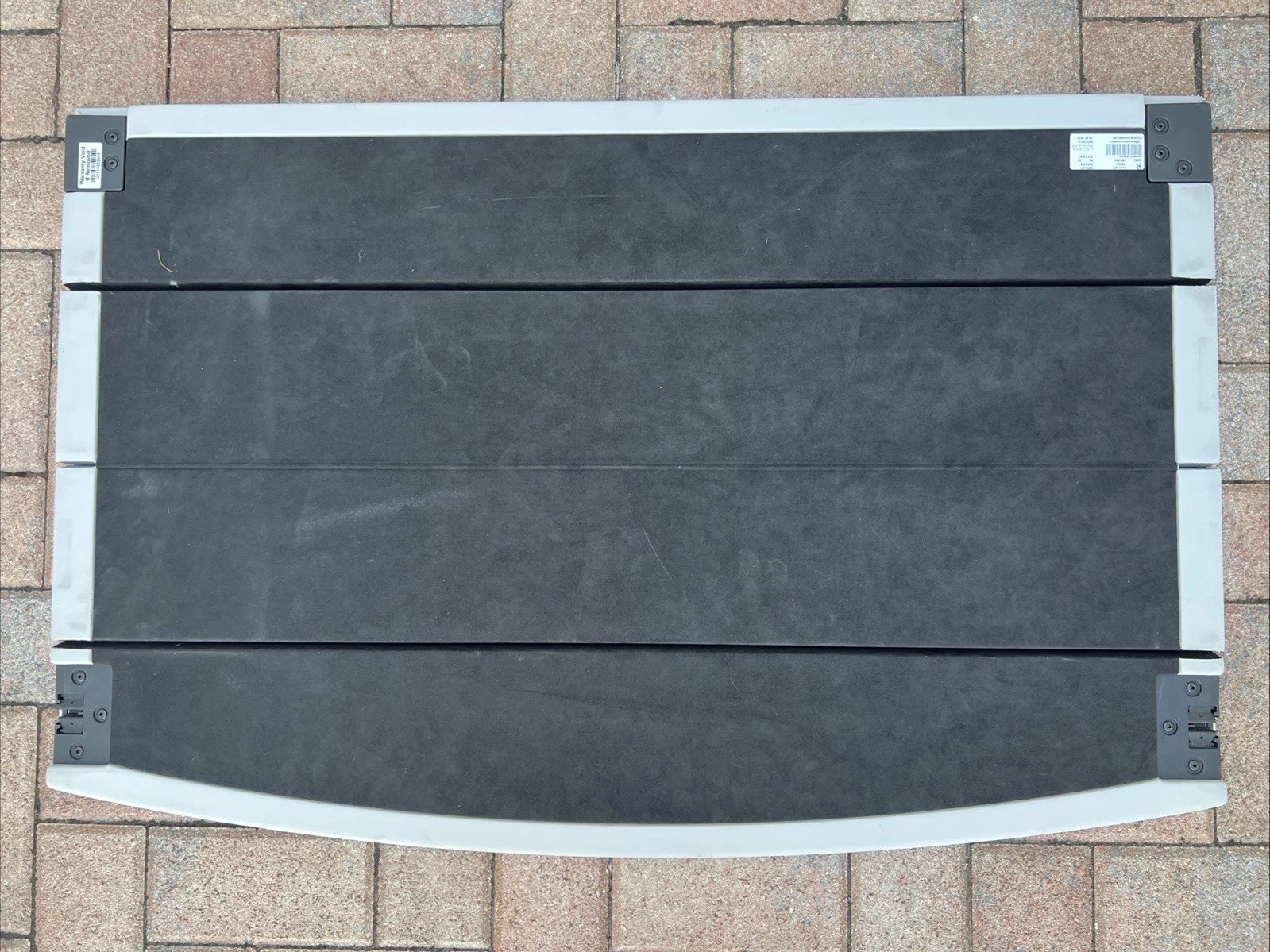 2019-2025 ROLLS ROYCE CULLINAN REAR LEATHER CARGO PARCEL SHELF GRAY OEM MINT