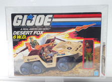 GI JOE DESERT FOX 6 W.D. 1988 AFA Graded 80NM Sealed New