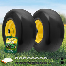 2 Pack 13x6.50-6 Flat Free Front Tire And Wheel13x6.5-6 Lawn Mower Tires Sol 2 Pack 13x6.50-6 Flat Free Front Tire And Wheel13x6.5-6 Lawn Mower Tires Sol