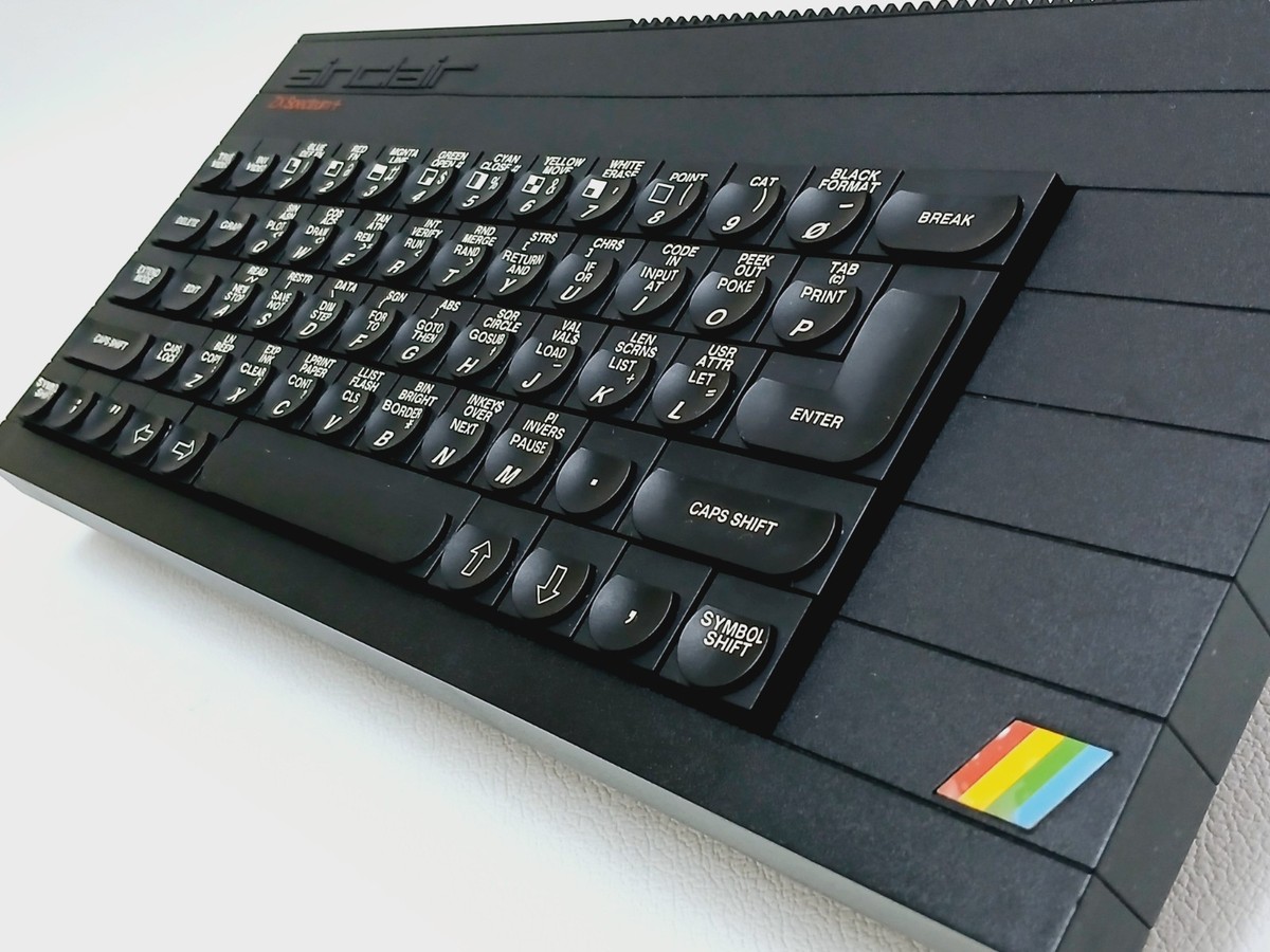 SINCLAIR ZX SPECTRUM+ PERSONAL COMPUTER VINTAGE - FOR PARTS ONLY