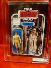Star Wars ESB 1982 Princess Leia Hoth New AFA Graded 75 Kenner Vintage Empire