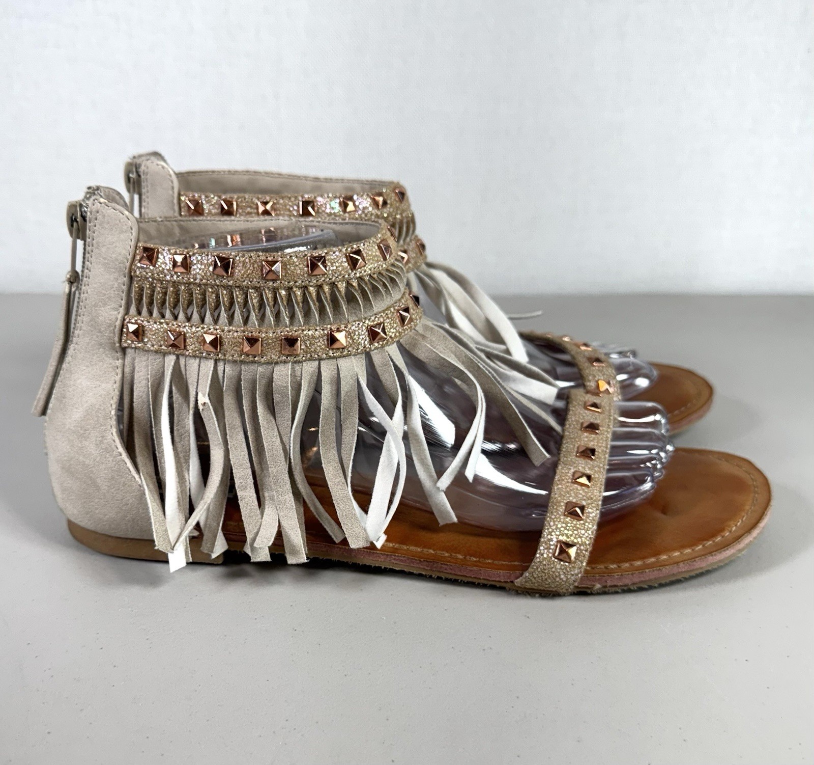 Not Rated Women's Size 9 Python Gladiator Sandal … - image 3