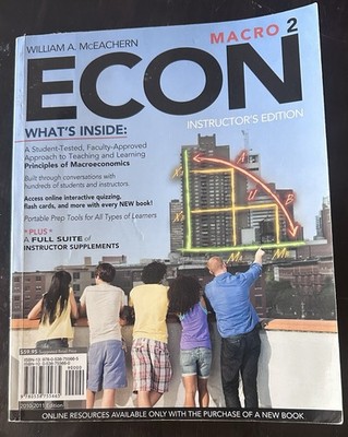 Macro Econ by William A. McEachern  2nd Edition (Paperback)