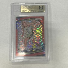 Paige Bueckers 2025 Panini Prizm WNBA #147 Red Pulsar Variation RC/299 BGS 9.5