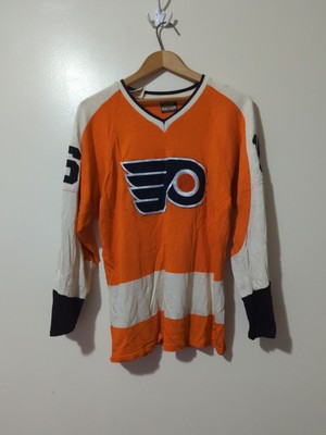 Vintage 70s/80s Maska Bobby Clarke Philadelphia Flyers Jersey SizeM Fits XS/S S4