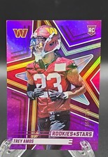 2025 Panini Rookies & Stars - Rookies Trey Amos #190 Purple /999 (RC)