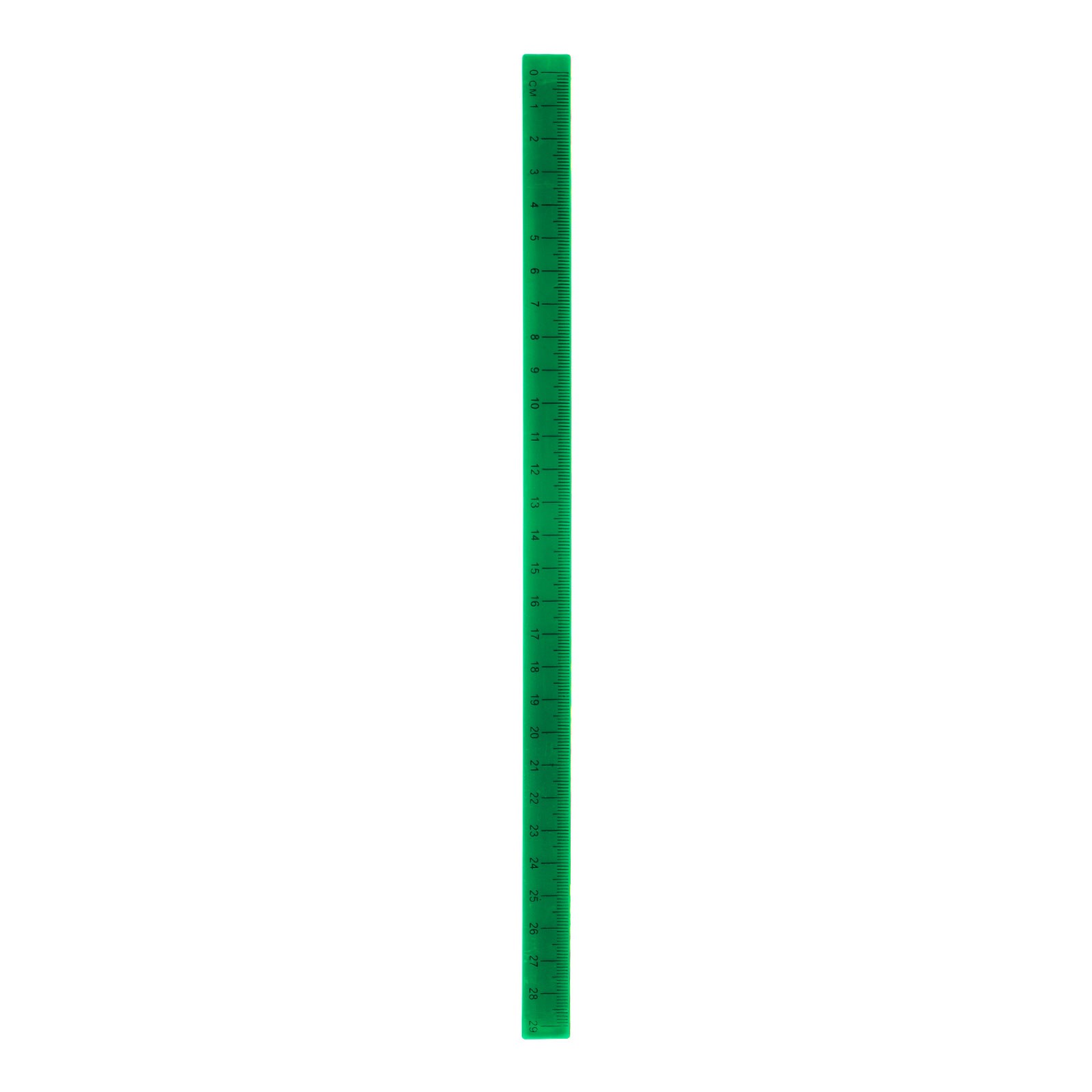 Whiteboard Magnetic Ruler 29cm Metric Blackboard Straight Rulers, Green