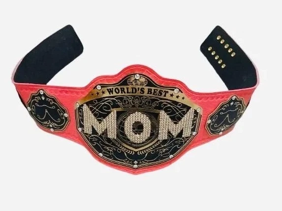 Лучший в мире пояс MOM Customize Mothers Day Championship Title 2 мм латунная копия - Изображение 3 из 4