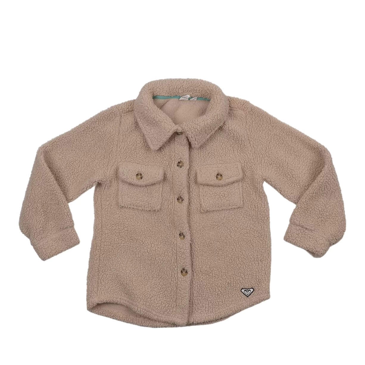 Roxy Fleece Shirt Jacket - Girls'