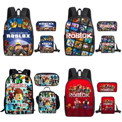 Roblox School Bag Backpack Lunch Box Pencil Case UK