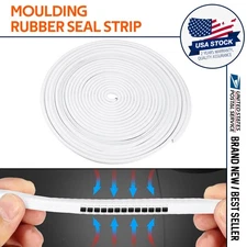 20FT U Shape Rubber Seal Weather Strip Door Edge Moulding Trim For Honda Models