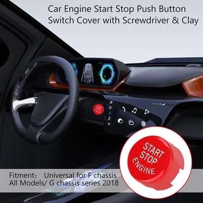 _Car Engine One Button Start Button For F30 G/F Disk Bottom With Start&Stop