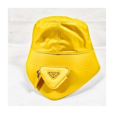 Prada Hat Yellows Nylon 5515629