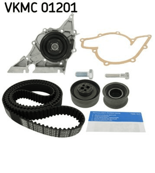 Wasserpumpe + Zahnriemensatz FüR Audi 80 B4 Stufenheck Avant A4 B5 A6 C4 A8 D2-image