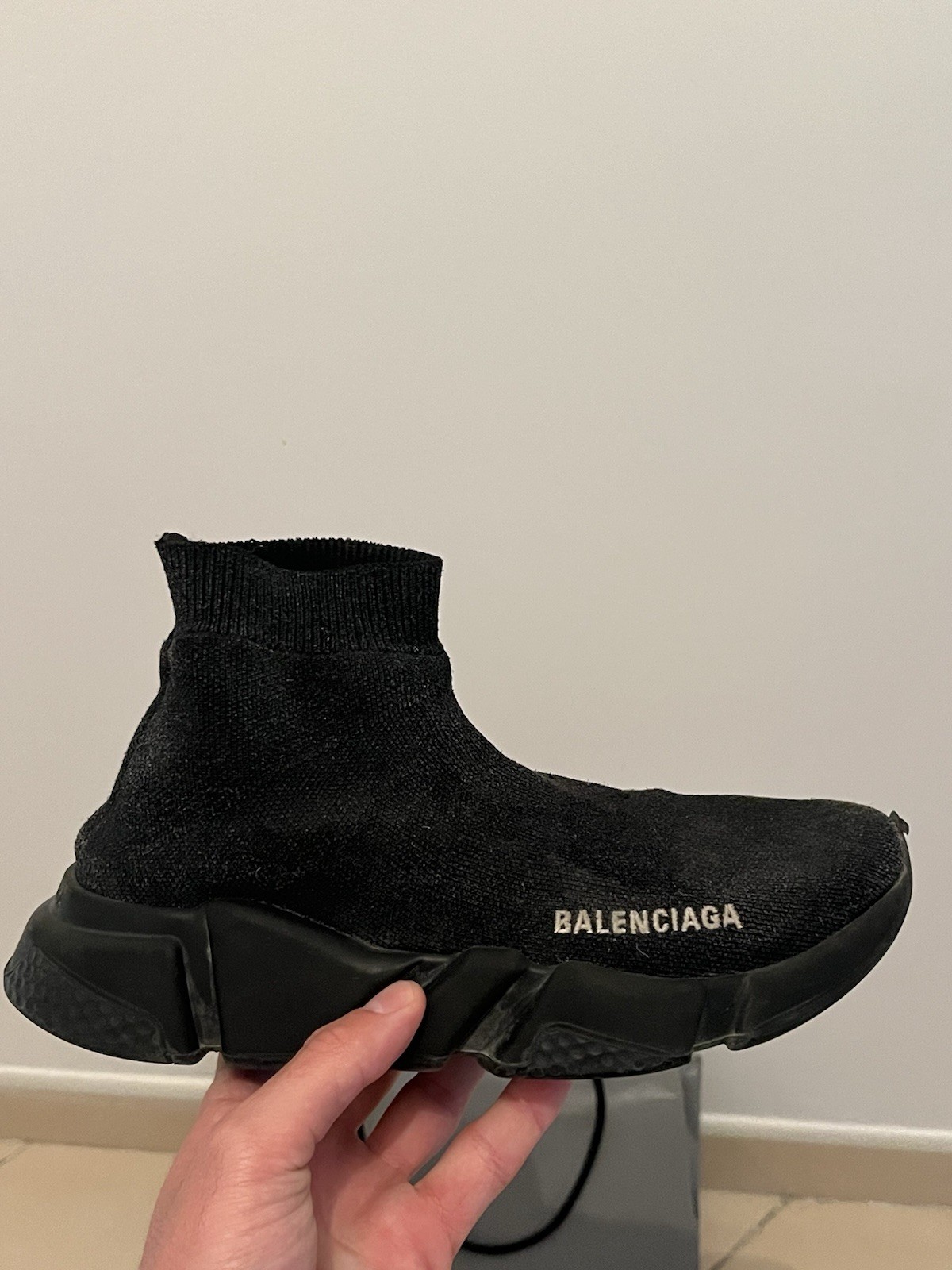 Balenciaga Speed Noir taille 37 ( authentique,boîte) en très bon état 2