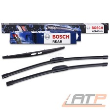 BOSCH AEROTWIN SCHEIBENWISCHER AR801S + HECKWISCHER H306 FÜR MITSUBISHI CITROEN