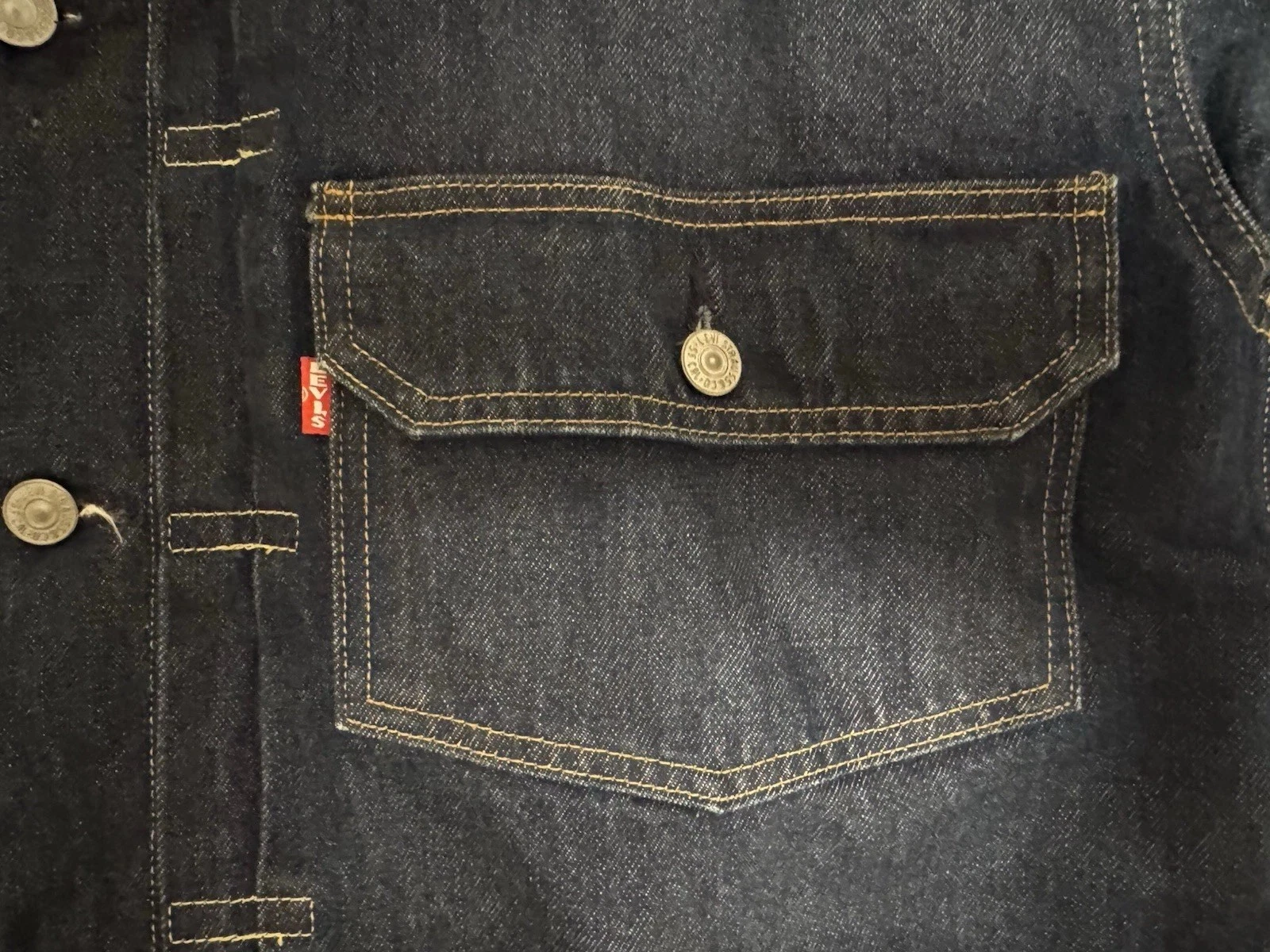 Levi’s x BEAMS Men’s Super Wide Type 1 Trucker size M Fall 2021 image 2