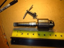 JACOBS 34 DRILL CHUCK 0"-1/2" CAPACITY 3MT SHANK w key