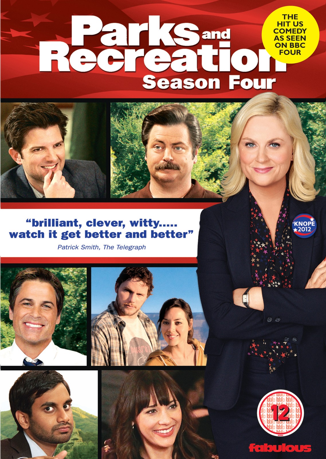 Parks and Recreation: Season Four (DVD) Mo Collins Adam Scott Chris Pratt Retta