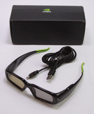 NVIDIA 3D Vision Wireless Glasses Glasses And Bag READ AS IS