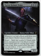Baron Helmut Zemo (Extended Art) 405 Marvel Super Heroes Foil NM