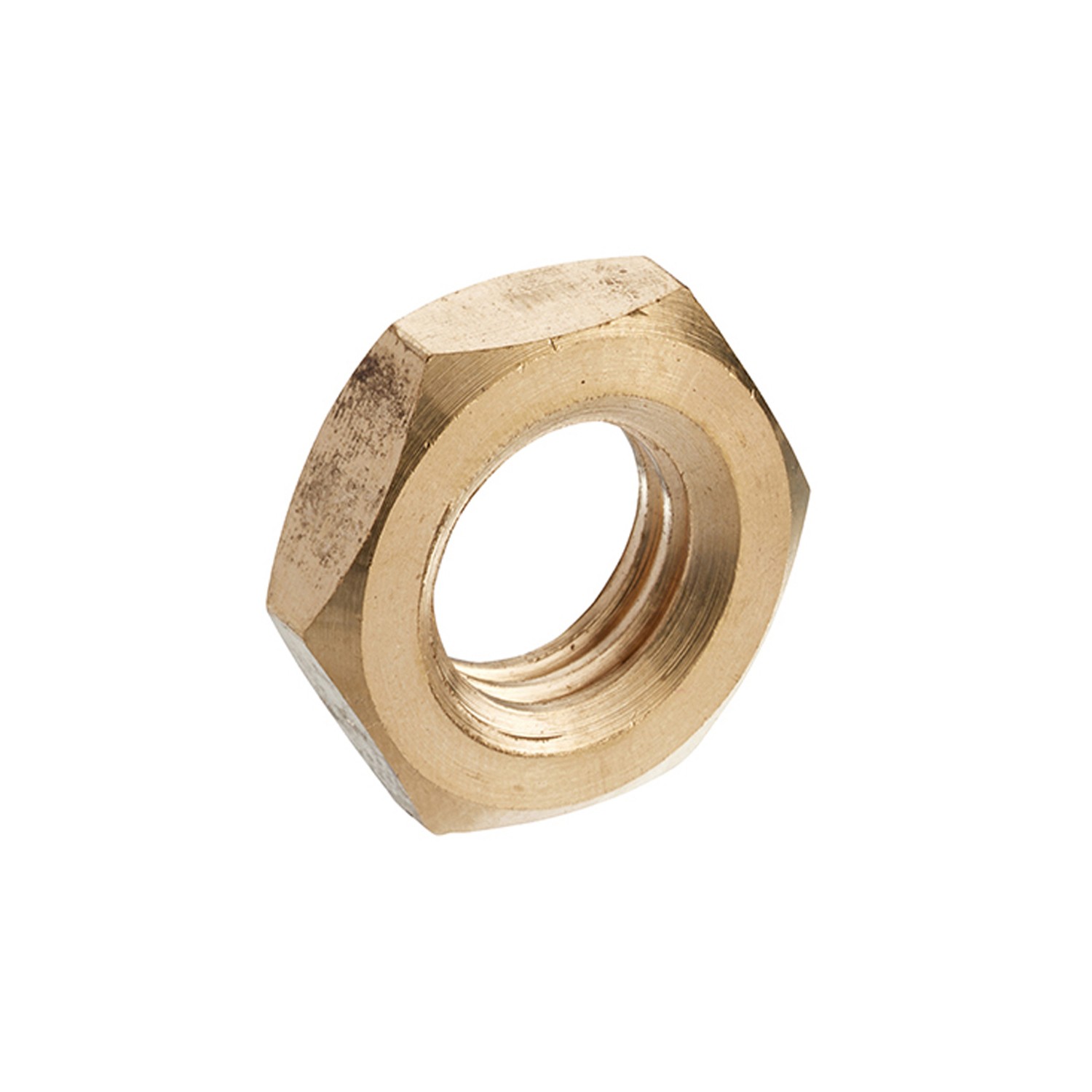Unifix Brass Lock Nuts DIN 439B - M10 x 1.50