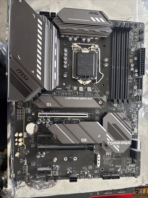Open Box Never Used MSI MAG Z590 TOMAHAWK WIFI ATX LGA1200 Motherboard