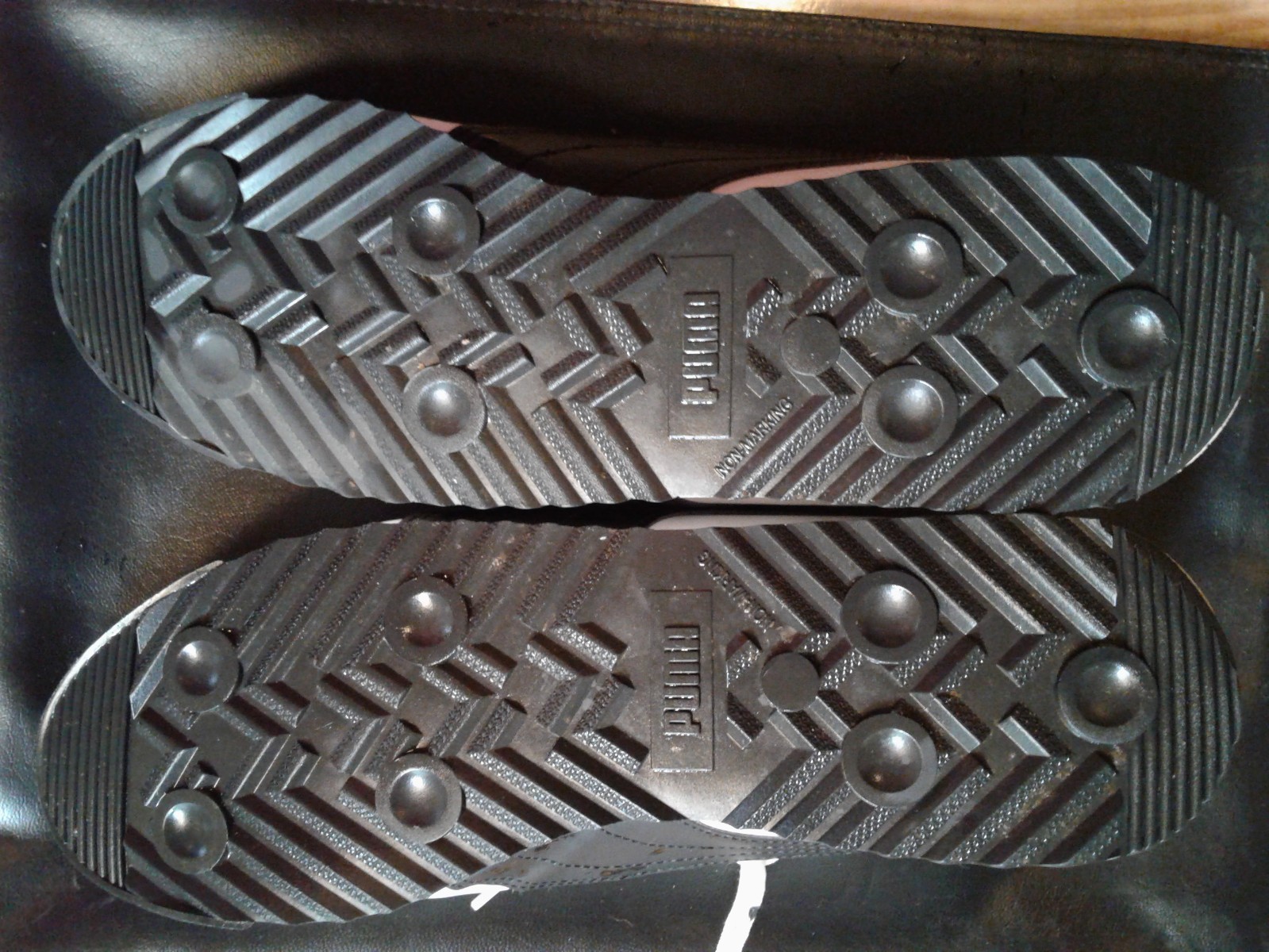 PUMA Roma Basic White MENS   Pre-Owned  Sz 12 - image 6