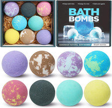 Bath Bombs for Men and Women, Valentines Day Gifts with Strong Scented Handmade