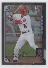 2015 Bowman Draft Chrome Asia Exclusive Black Refractor David Fletcher #57 08qv