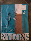 Vintage NIP Unbranded Seamless Stockings Rosetone Medium