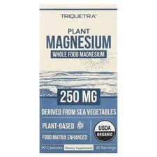 Plant Magnesium, 60 Capsules