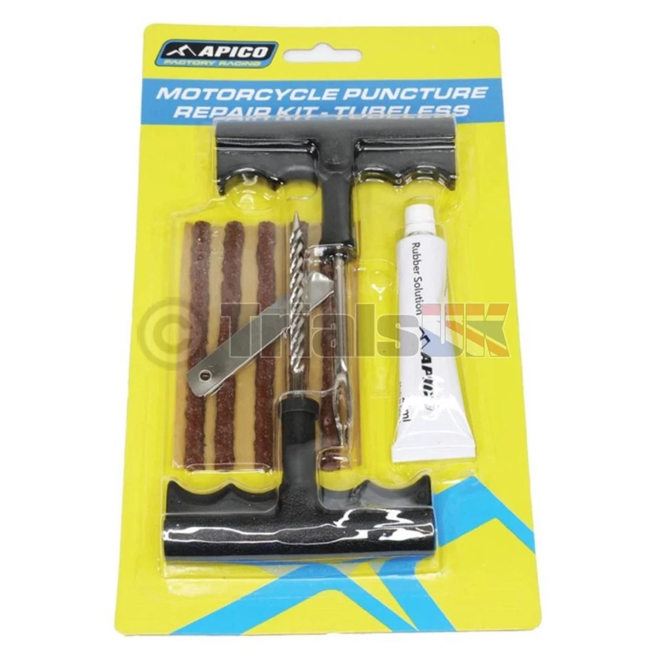 Kit de reparación de neumáticos sin cámara Apico - Imagen 1 de 1